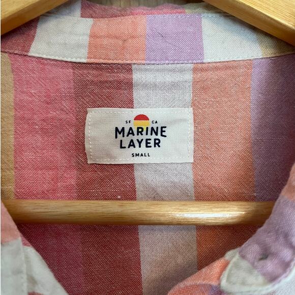 Marine Layer Dana Striped Shirt - Picture 2 of 3